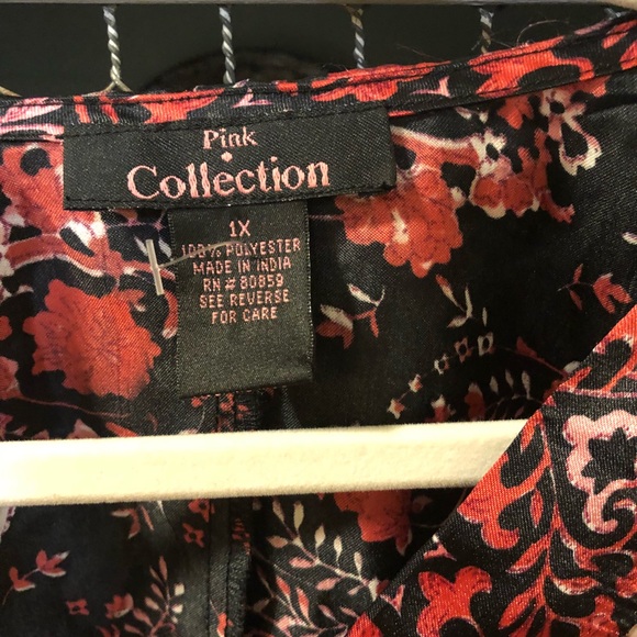 Colorful kimono like top from pink collection - Picture 3 of 5